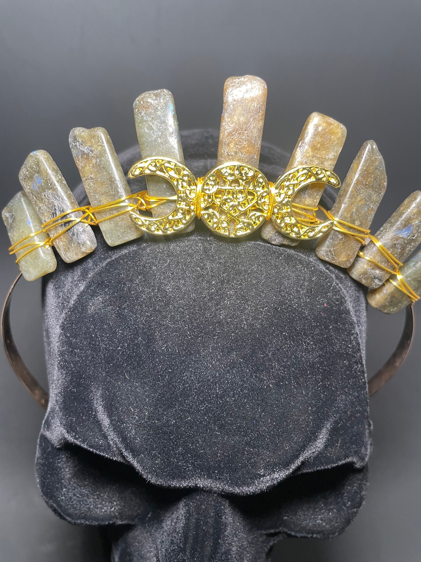 Gold Crystal Crowns