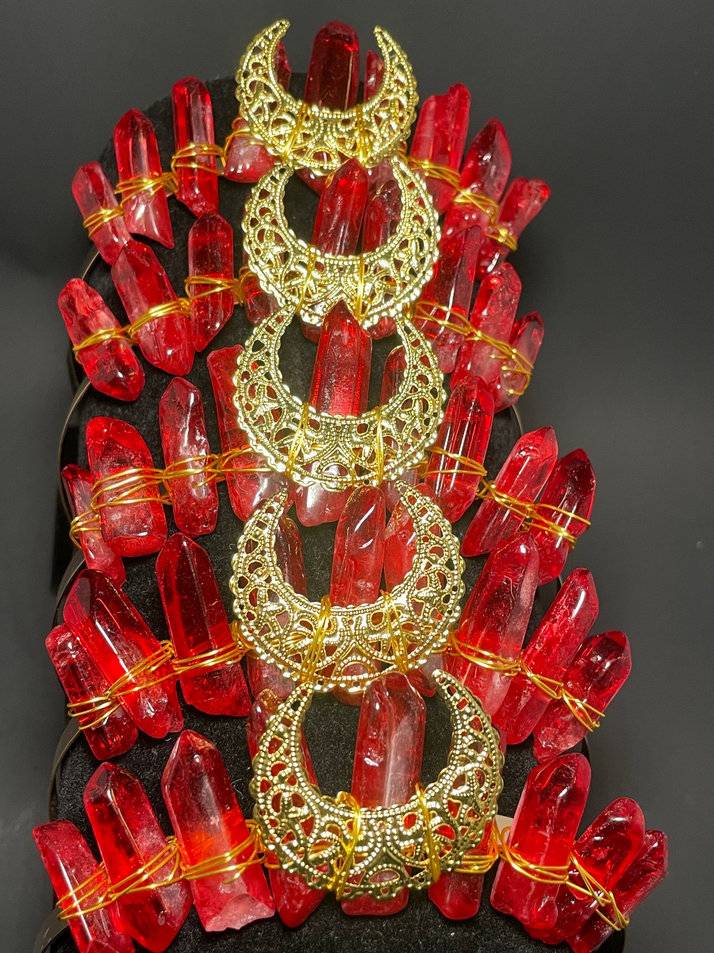 Gold Crystal Crowns