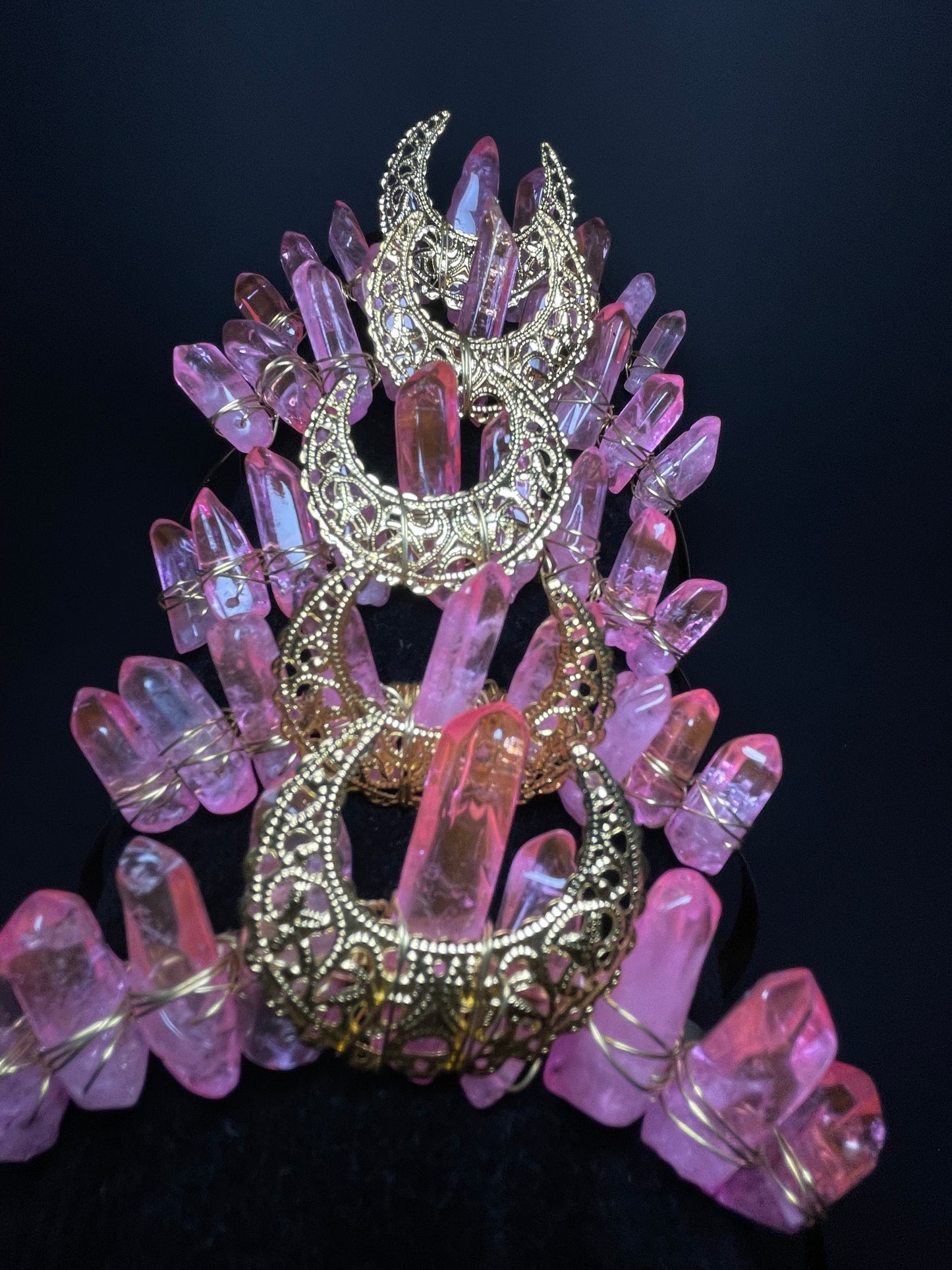 Gold Crystal Crowns