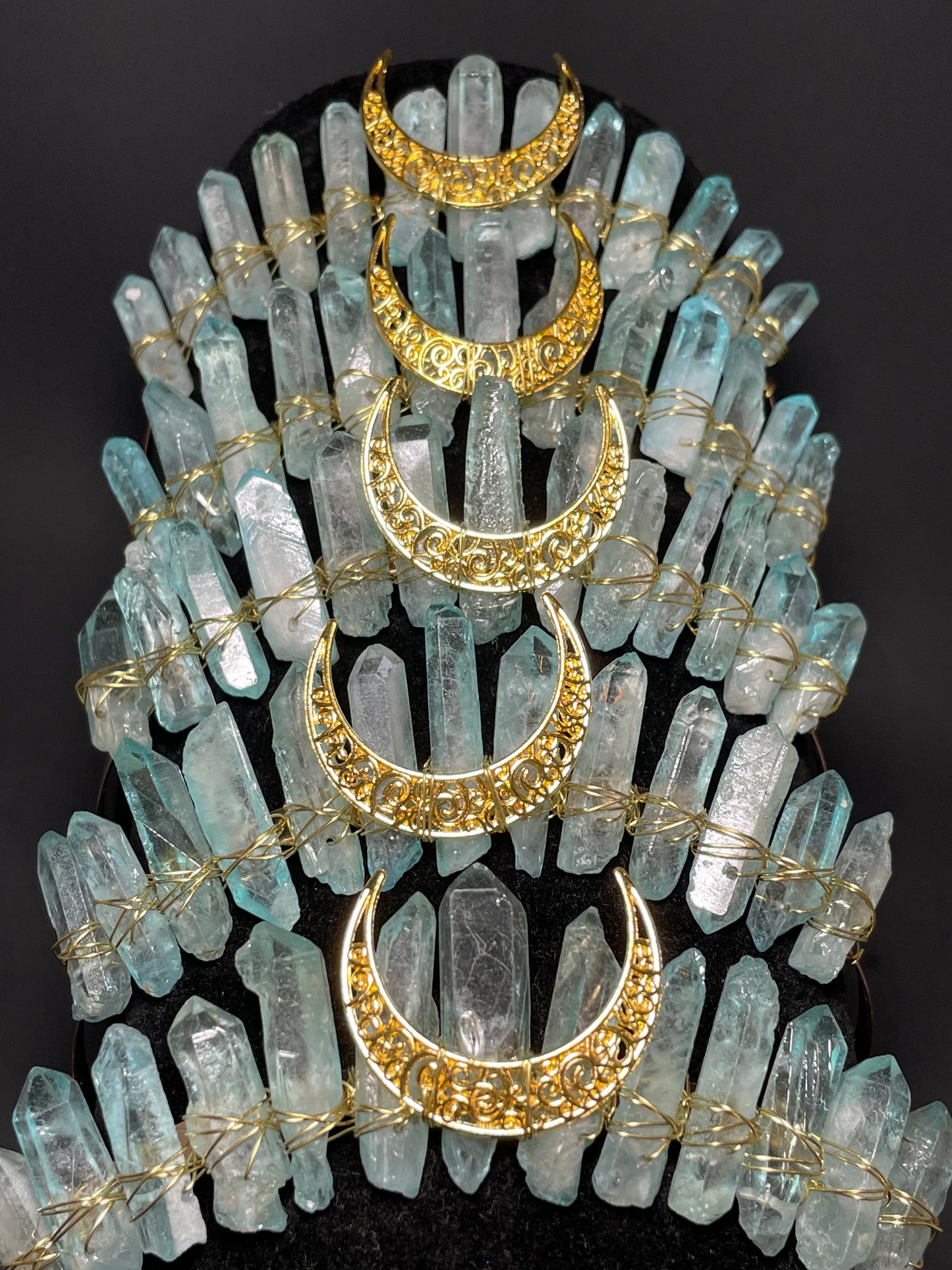 Gold Crystal Crowns