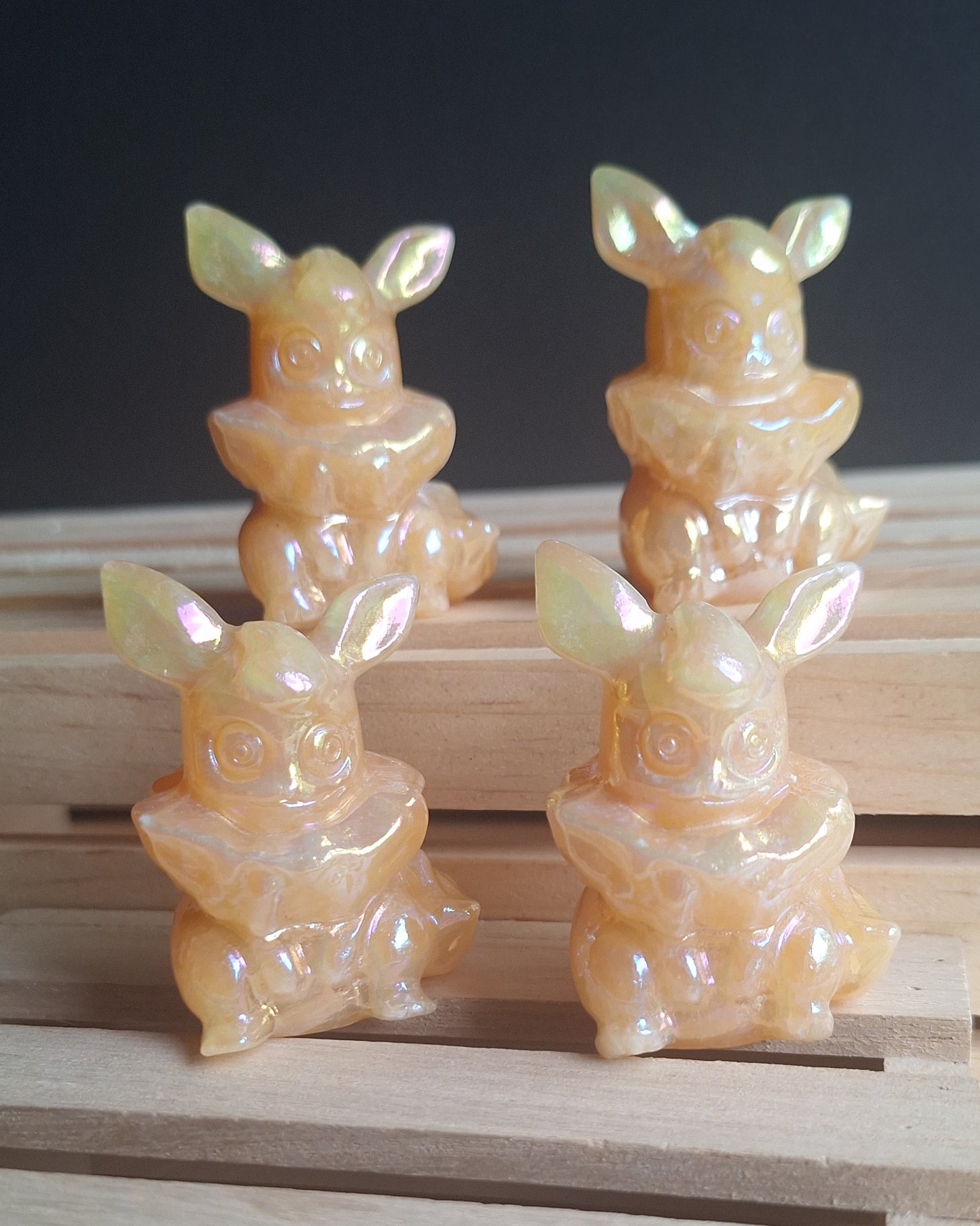 Aura Coated Eeveelution PokeCrystals