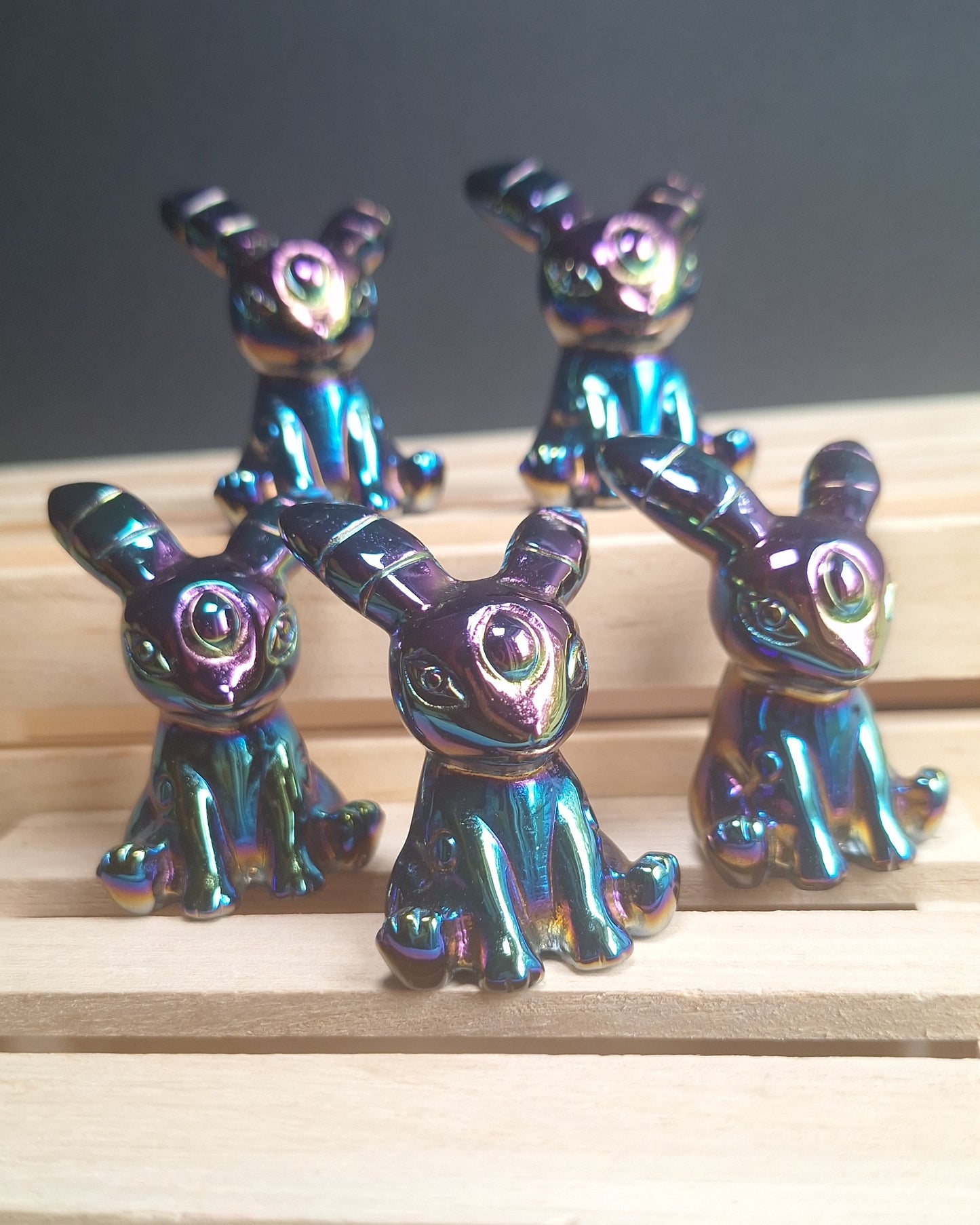 Aura Coated Eeveelution PokeCrystals