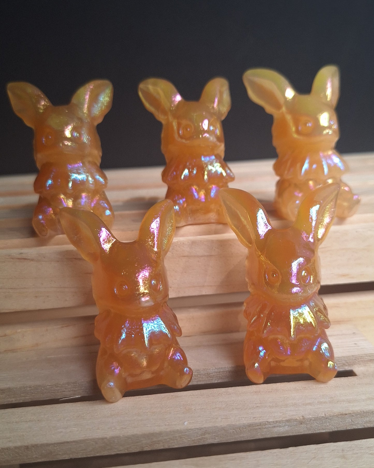 Aura Coated Eeveelution PokeCrystals
