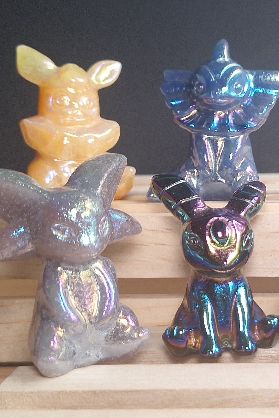 Aura Coated Eeveelution PokeCrystals