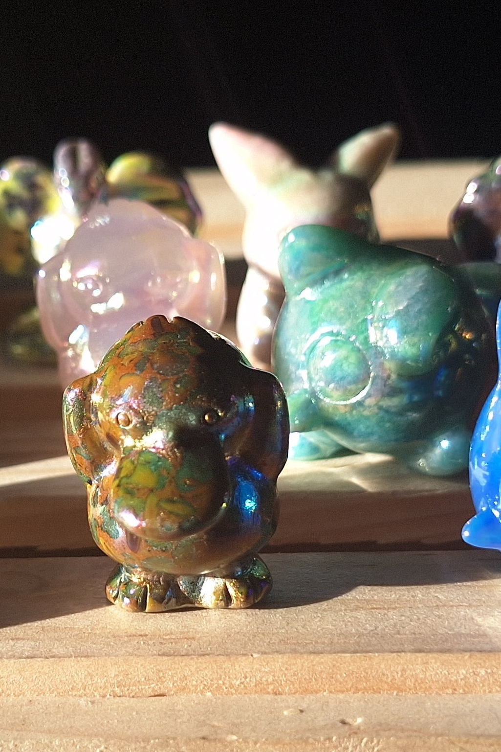Small Aura Coated PokeCrystals