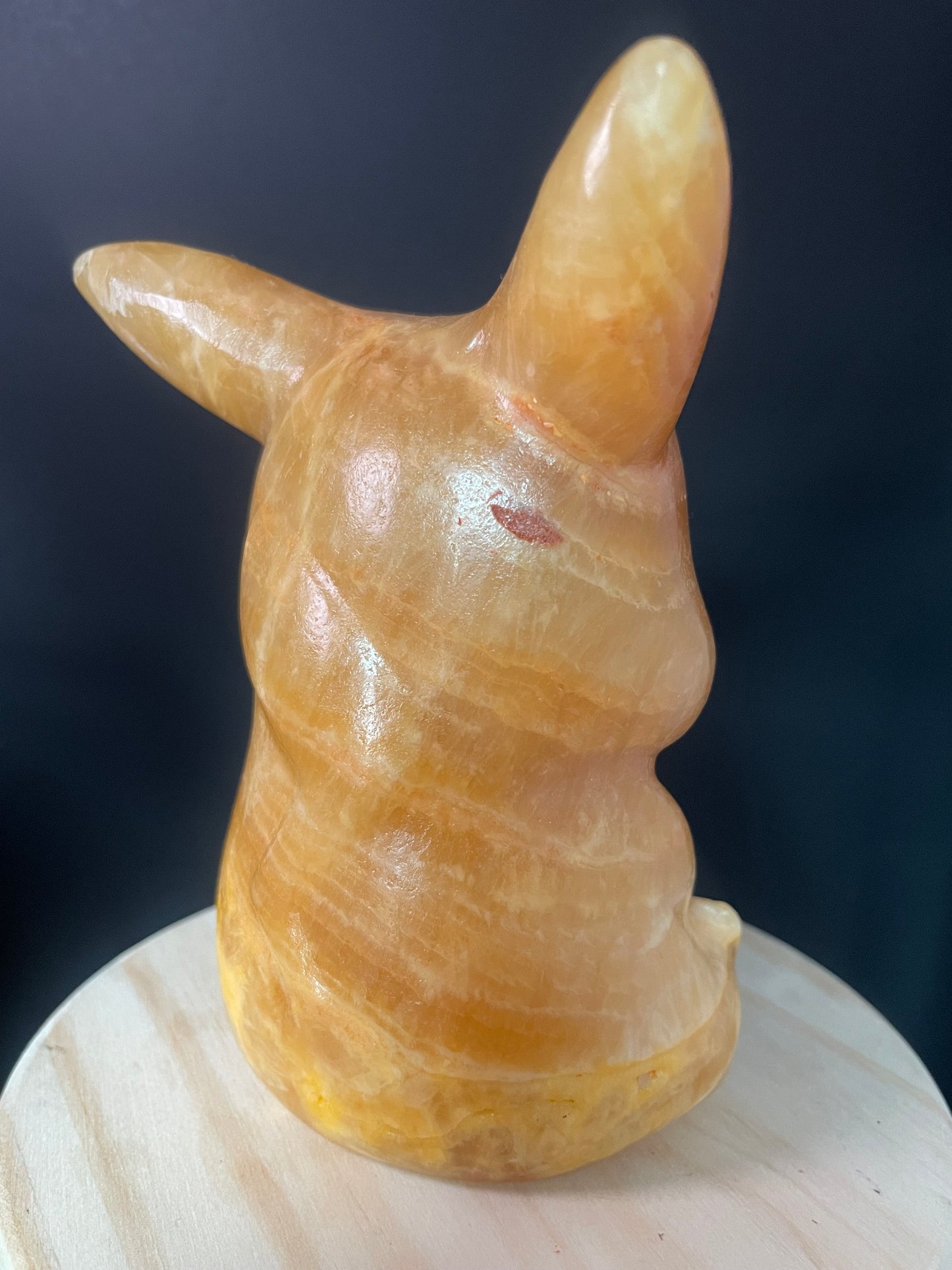 X-Large Yellow Calcite Crystal Dinosaurs