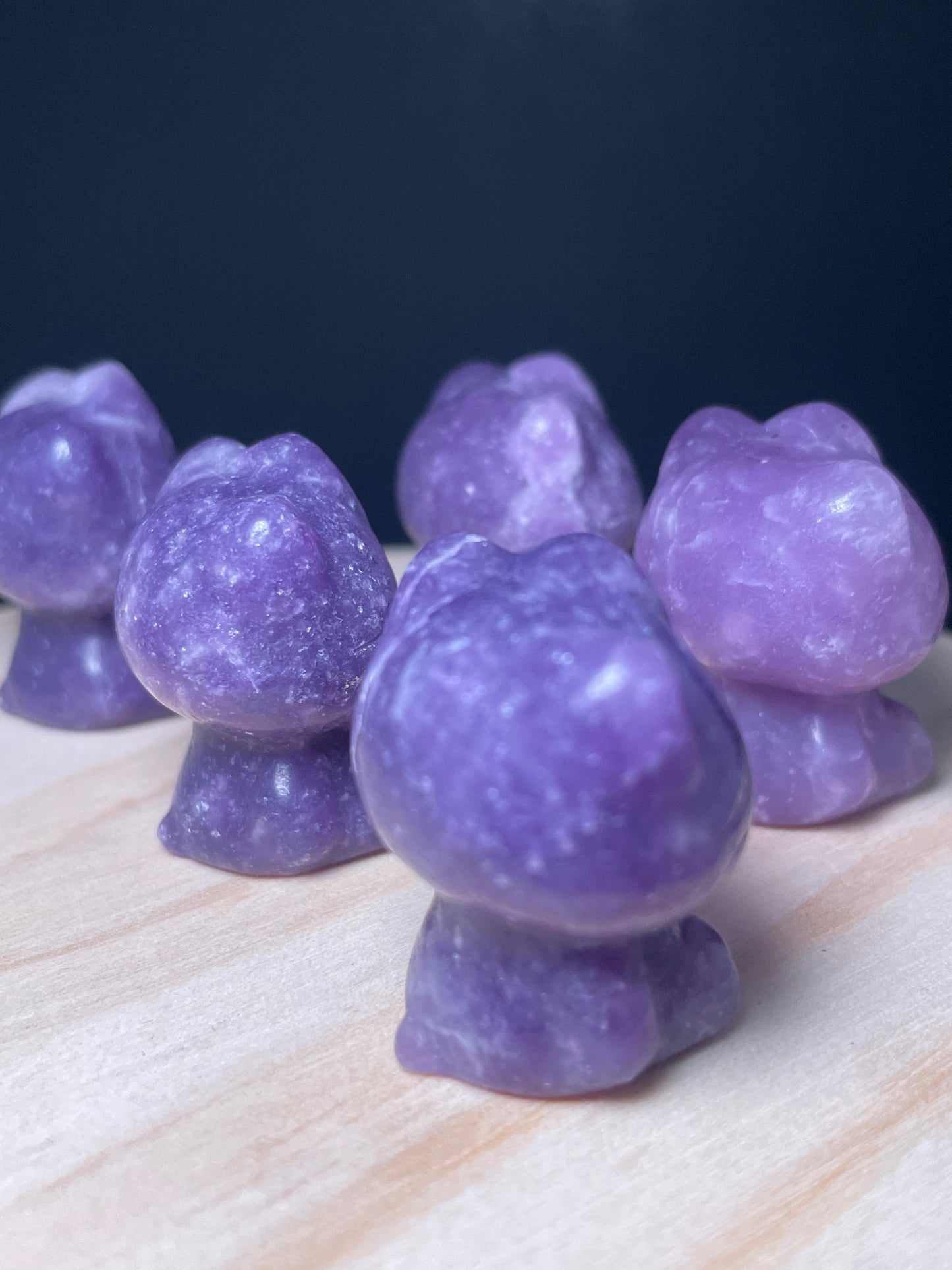 Lepidolite Crystal Kitties
