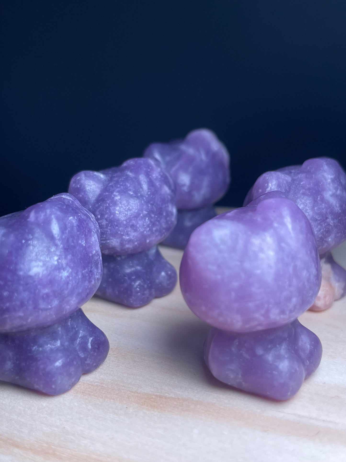 Lepidolite Crystal Kitties