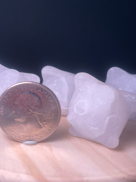 Pink Mangano Calcite Crystal Dinosaurs