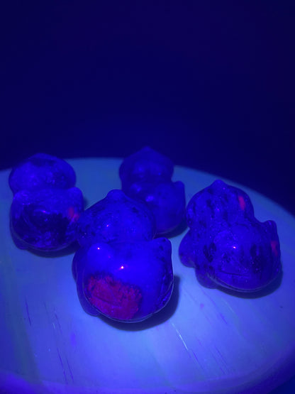 Ruby in Zoisite Crystal Dinosaurs