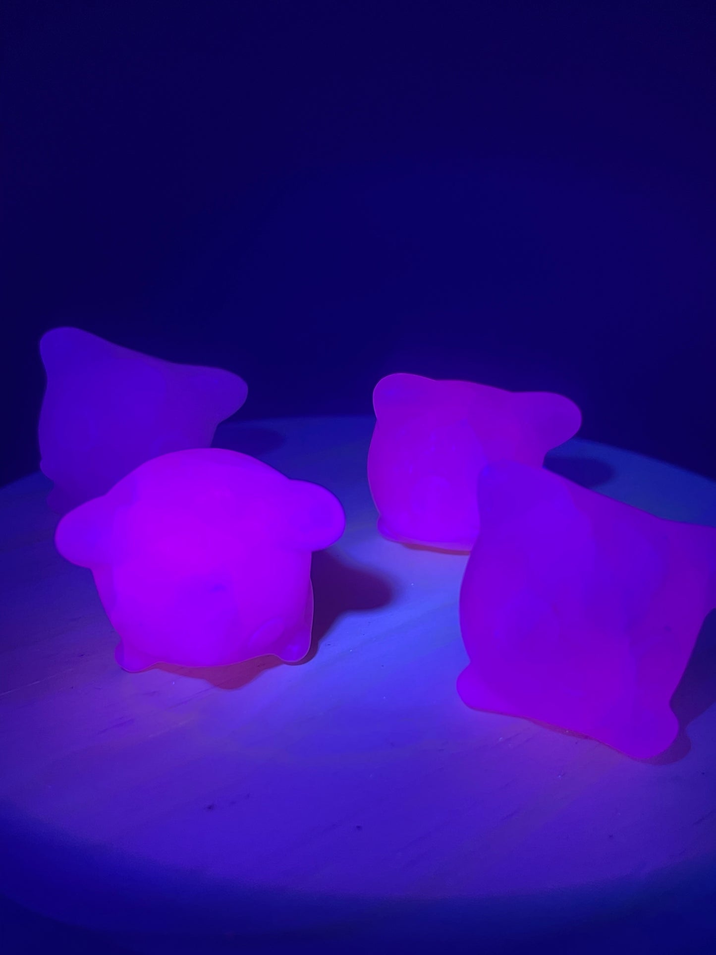 Pink Mangano Calcite Crystal Dinosaurs