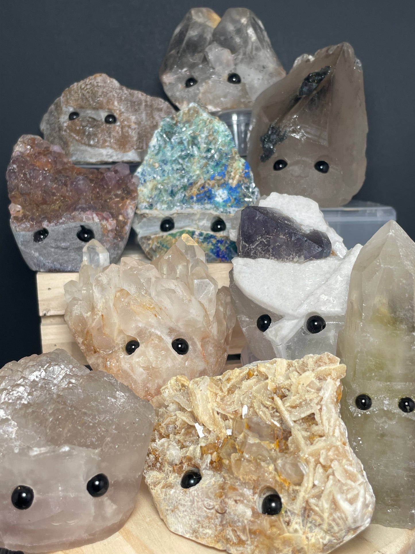 Large Crystal Buddies