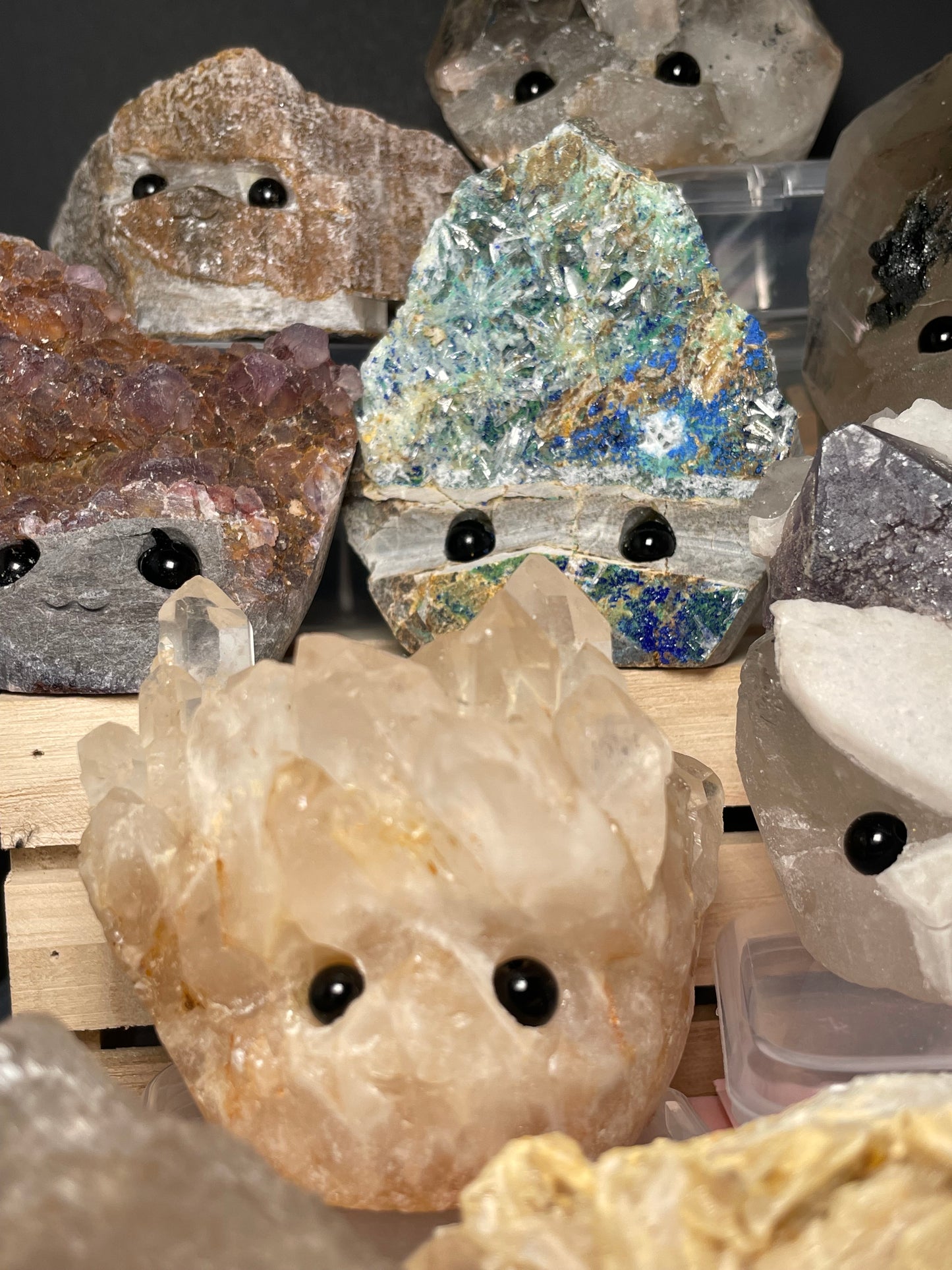 Large Crystal Buddies