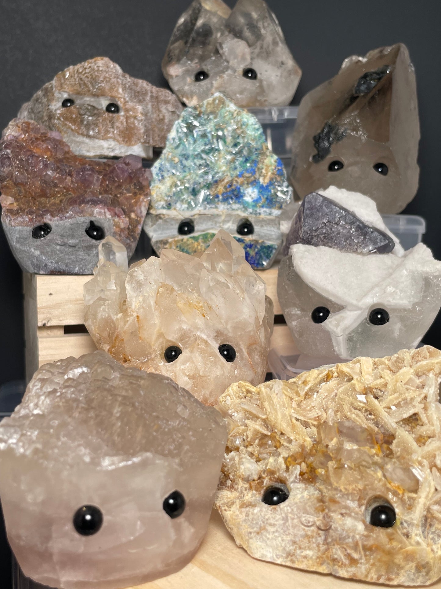 Large Crystal Buddies