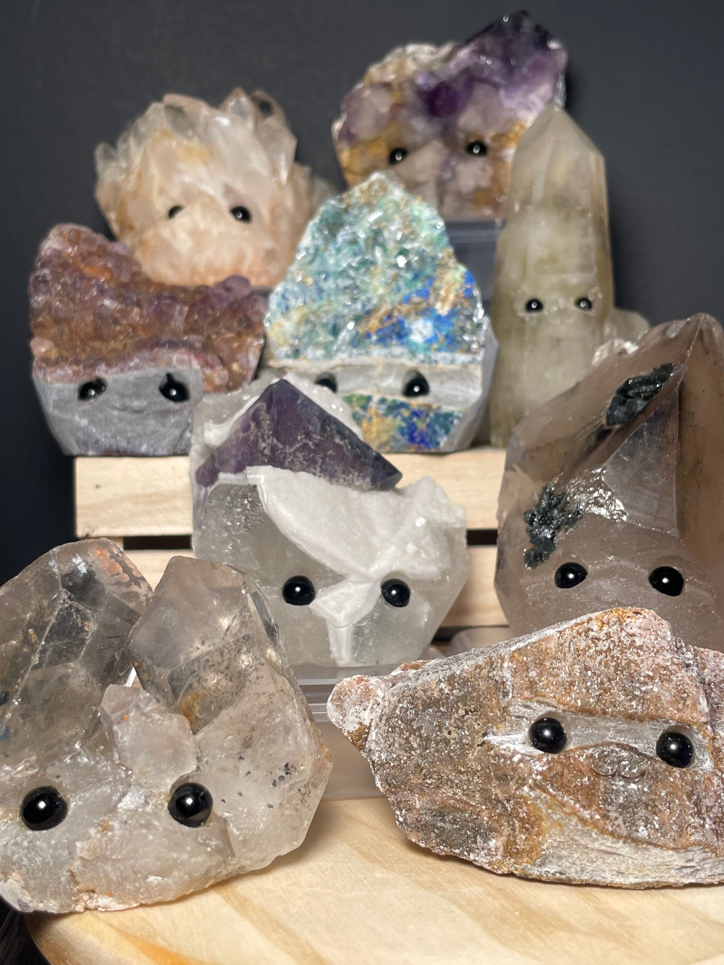 Large Crystal Buddies