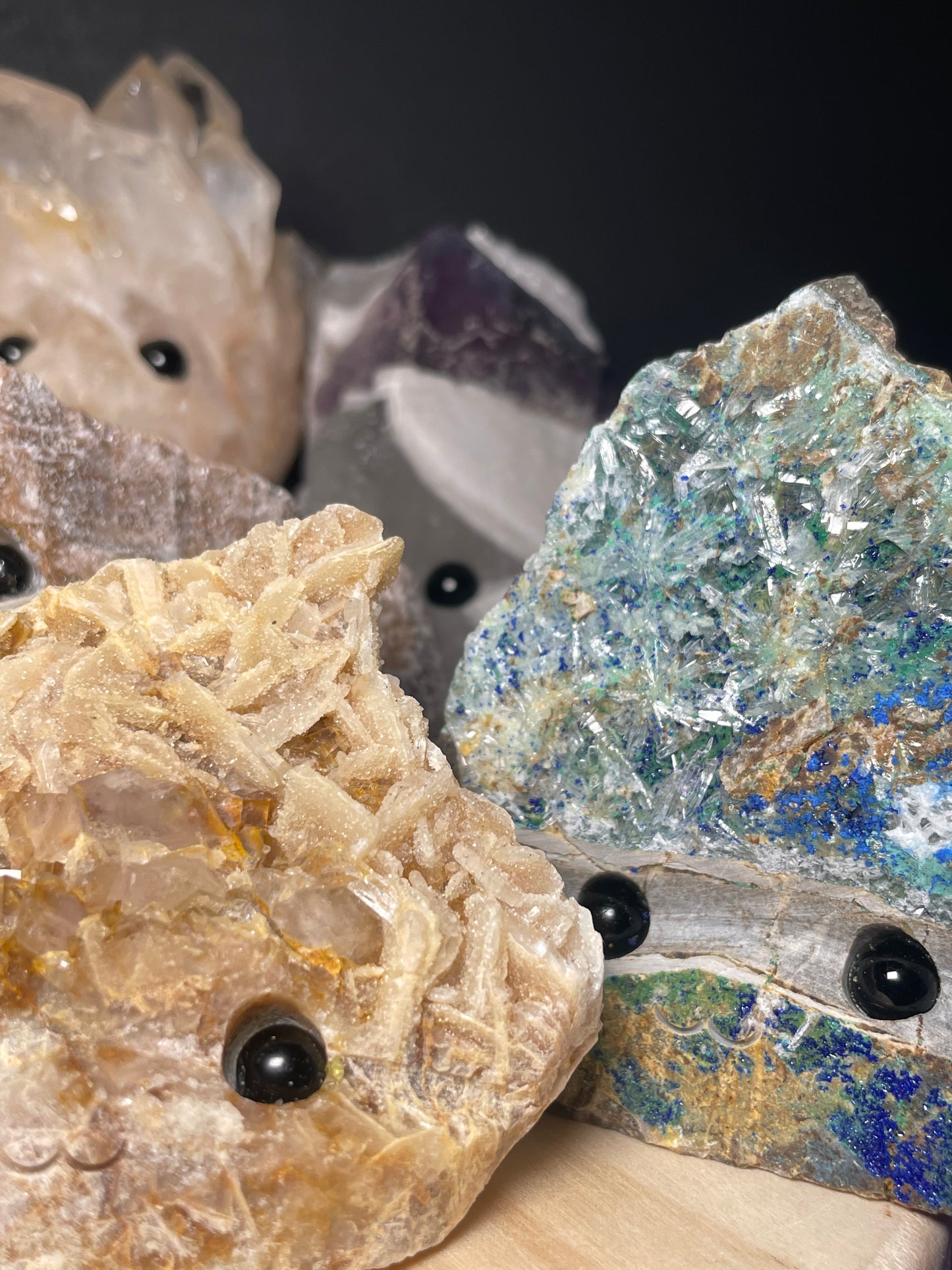 Large Crystal Buddies