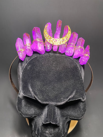 Gold Crystal Crowns