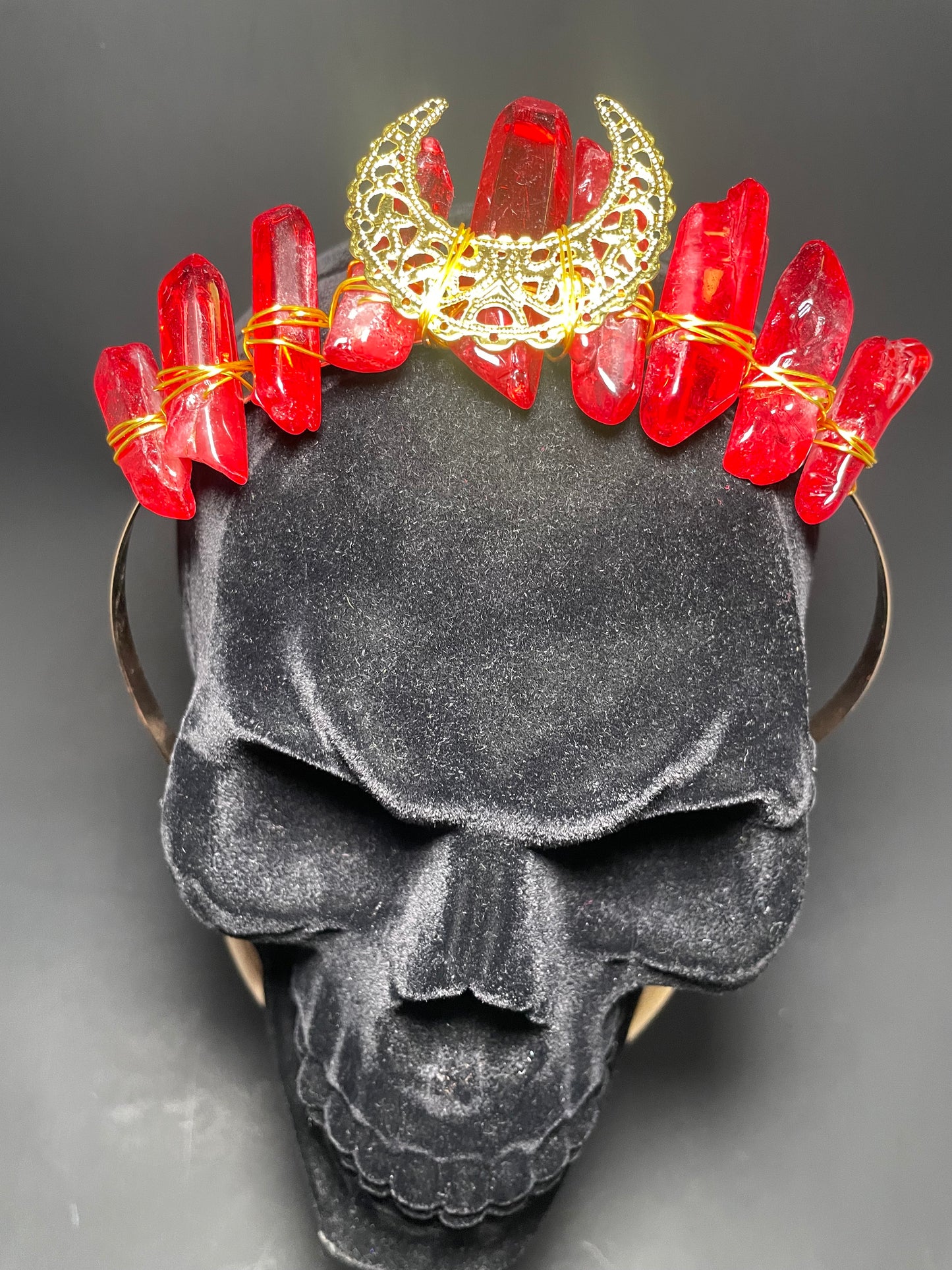 Gold Crystal Crowns