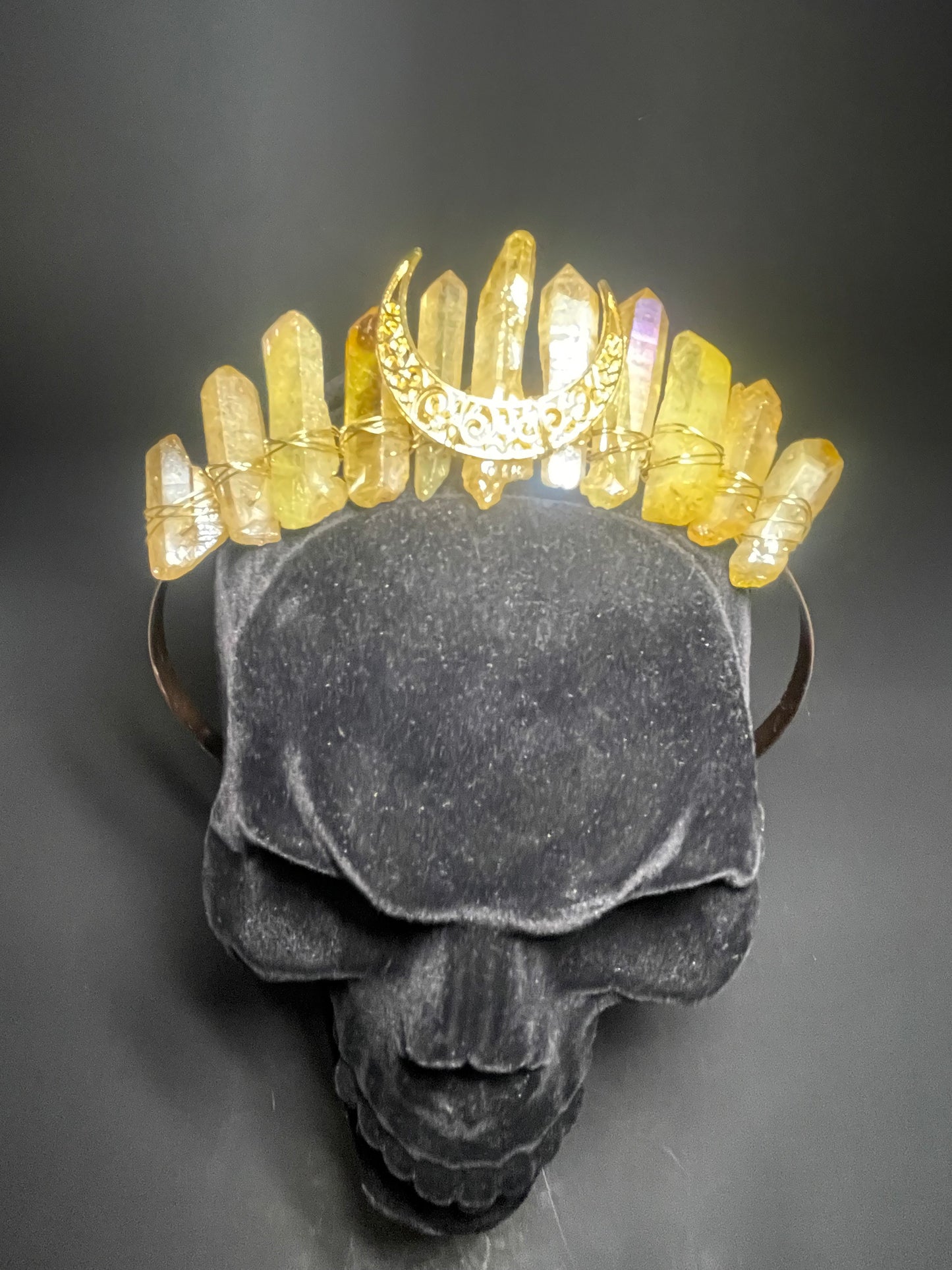 Gold Crystal Crowns