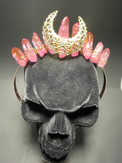 Gold Crystal Crowns