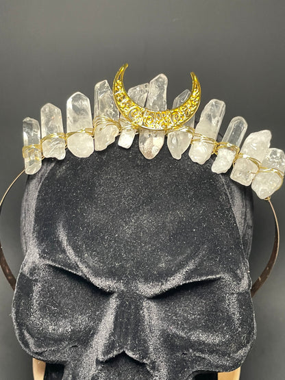 Gold Crystal Crowns